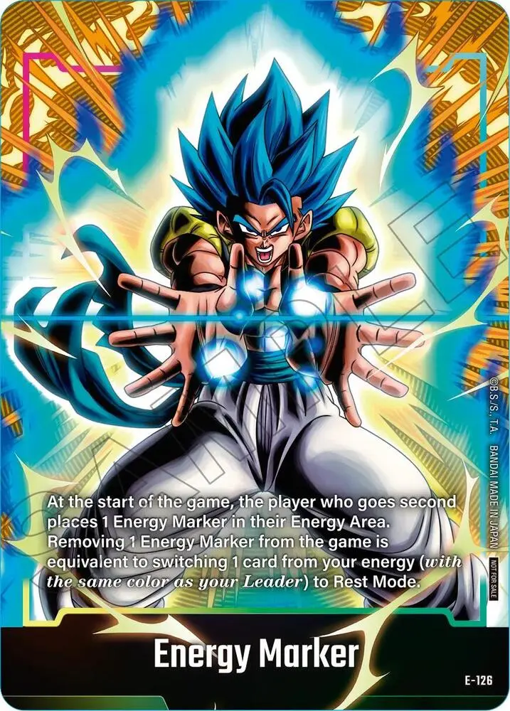 "Gogeta" Energy Marker E-126 [ Inglese / Giapponese ]