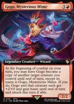 Gogo, Mysterious Mime - Commander