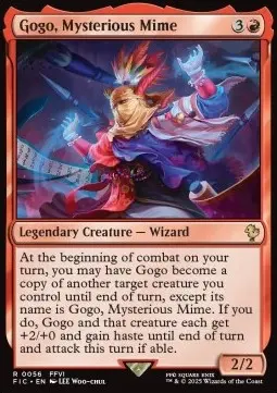 Gogo, Mysterious Mime - Commander