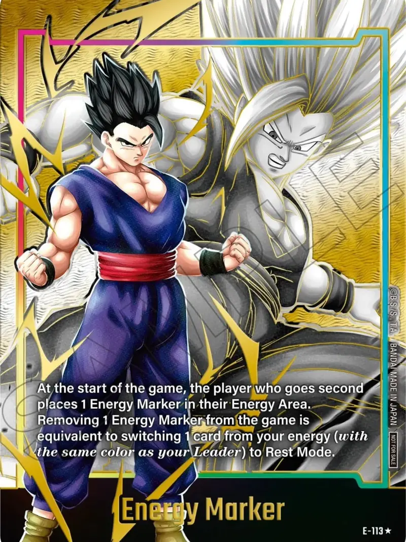 "Gohan" Energy Marker E-113 [ Inglese / Giapponese ]