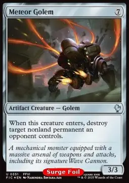 Golem Meteora - Commander