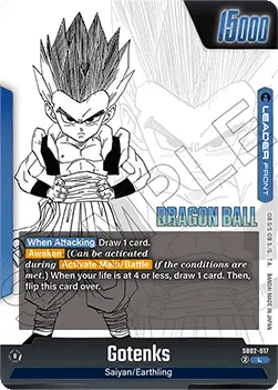 Gotenks // Gotenks (SB02-017) - Manga Booster 02 [Fusion World] (Leader) [SB02-017]