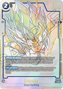 Gotenks (ST01-021) - Story Booster 01 [Fusion World] (Alternate Art) [ST01-021]