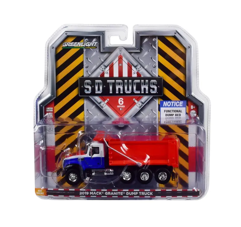 Greenlight - 2019 Mack Granite Dump Truck - Series SD Trucks - Scala 1/64