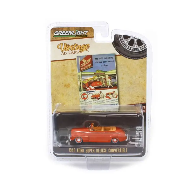 Greenlight Collectibles - 1946 Super De Luxe Convertible Vintage AD Cars - Scala 1/64