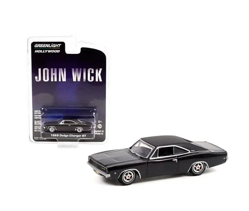 Greenlight Collectibles - 1968 Dodge Charger R/T John-Wick (2014) - Hollywood Series - Scala 1/64
