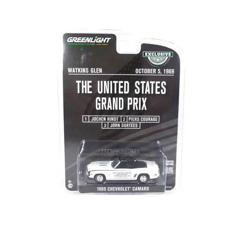 Greenlight Collectibles - 1969 Chevrolet Camaro Cabrio "The United States Grand Prix 1969" - Scala 1/64