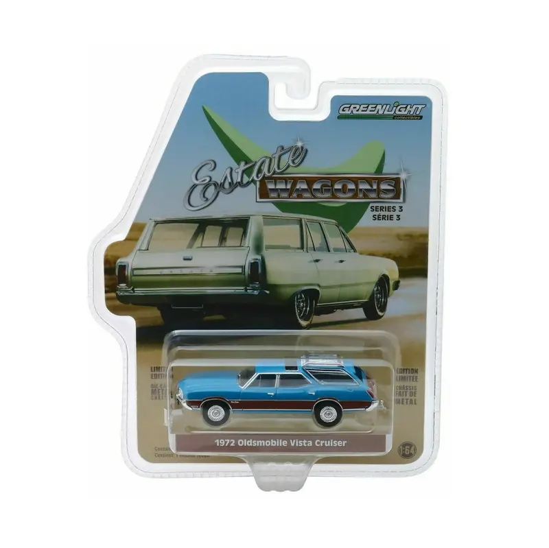 Greenlight Collectibles - 1972 Oldsmobile Vista Cruiser Estate Wagons Series - Scala 1/64