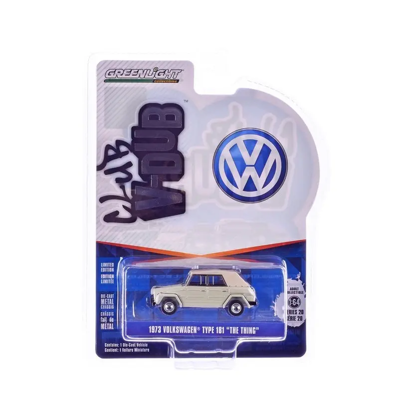 Greenlight Collectibles - 1973 Volkswagen Type 181 “The Thing” Beige - Club V-Dub - Scala 1/64