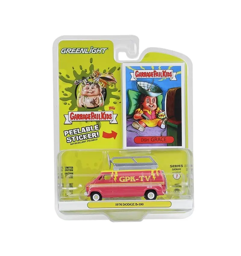 Greenlight Collectibles - 1976 Dodge B-100 - Garbage Pail Kids - Scala 1/64