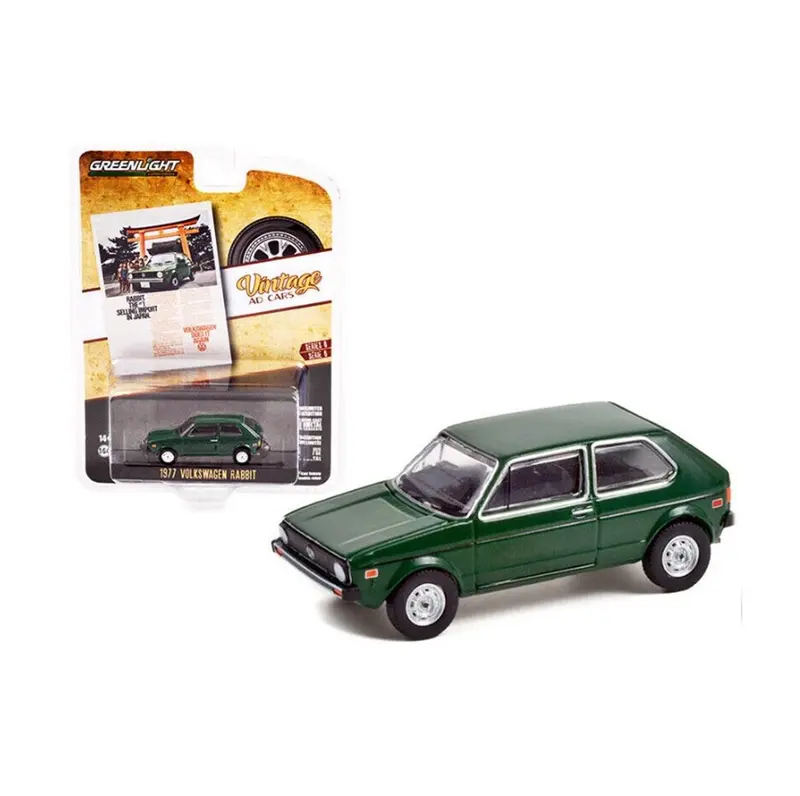 Greenlight Collectibles - 1977 Volkswagen Rabbit -  Vintage AD Cars - Scala 1/64