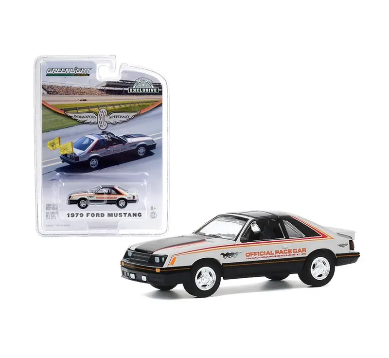Greenlight Collectibles - 1979 Ford Mustang Official Pace Car 63rd Annual Indianapolis 500 Mile Race - Hobby Exclusive - Scala 1/64