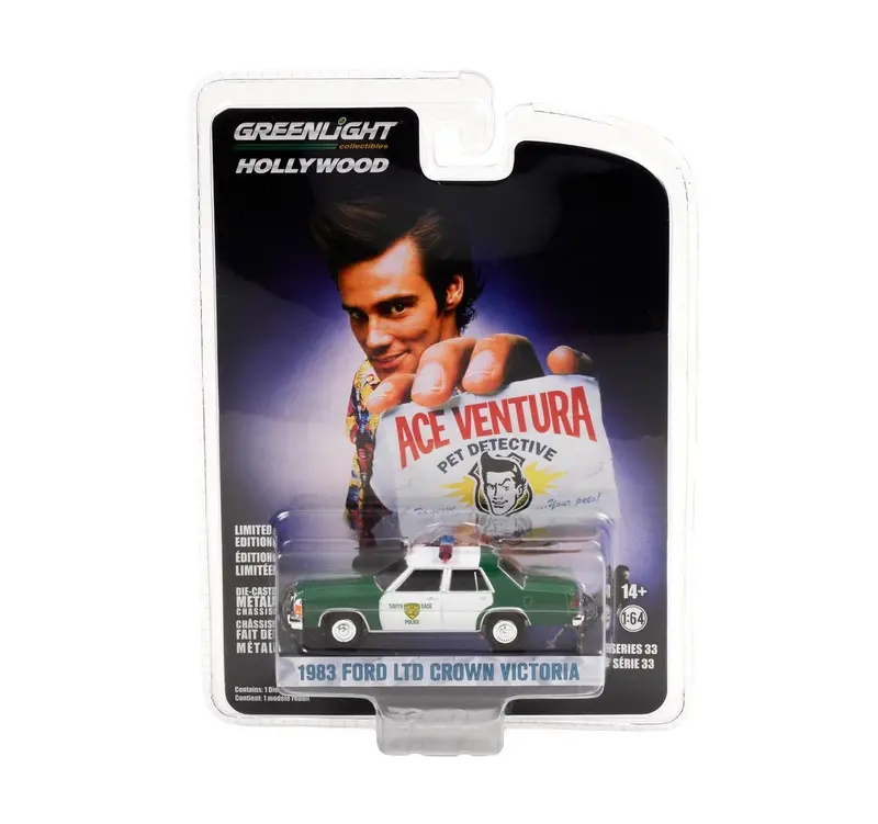 Greenlight Collectibles - 1983 Ford LTD Crown Victoria Ace Ventura - Scala 1/64 Hollywood Series