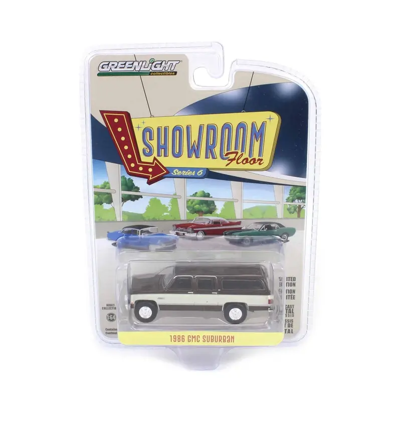 Greenlight Collectibles - 1986 GMC Suburban Showroom Floor Series - Scala 1/64