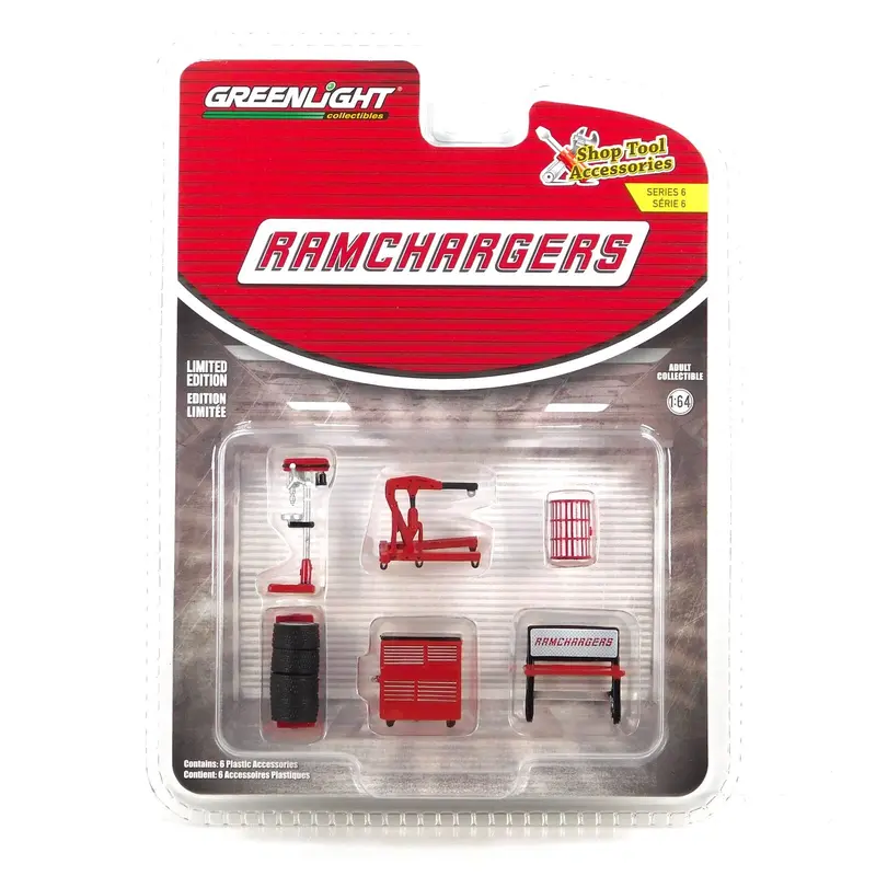 Greenlight - Ramchargers - Auto Body Shop Accessori Officina - Greenlight - Scala 1/64