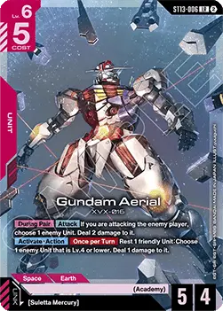 Gundam Aerial (ST13-006) - Starter Deck