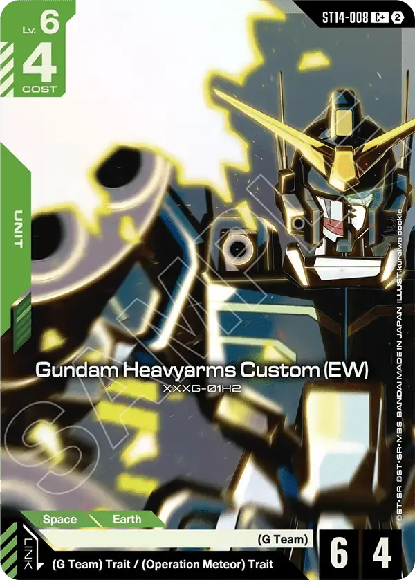 Gundam Heavyarms Custom (EW) (ST14-008) - Starter Deck