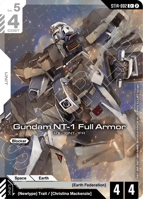 Gundam NT-1 Full Armor (ST14-002) - Starter Deck