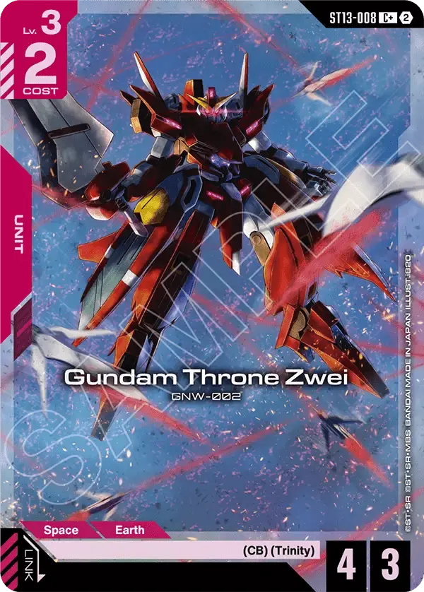 Gundam Throne Zwei (ST13-008) - Starter Deck
