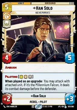 Han Solo, Ha Dei Numeri - Salto nell'Iperspazio (Legendary) [JTL-203]