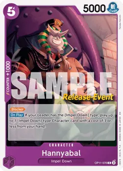 Hannyabal (OP11-076) - Promos