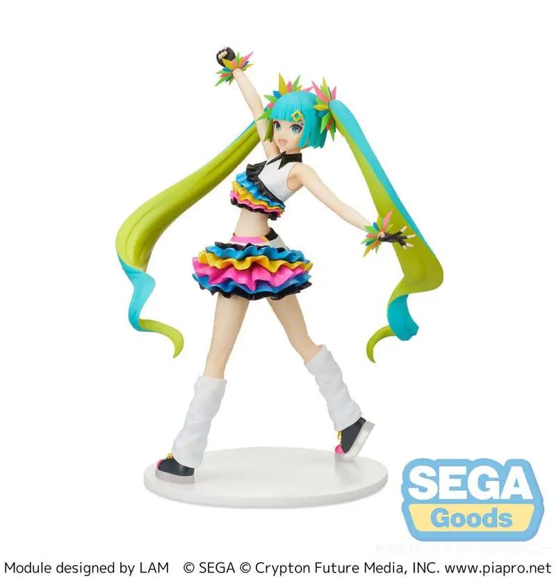 Hatsune Miku Project DIVA Mega39's FIGURIZM Statue Catch the Wave 25 cm
