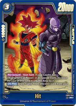 Hit (FB08-040) - Saiyan's Pride [Fusion World] (Alternate Art) [FB08-040]