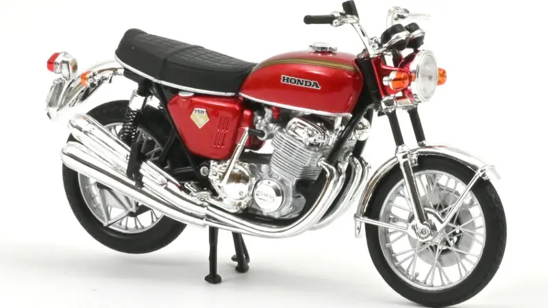 HONDA CB750 1969 RED METALLIC 1