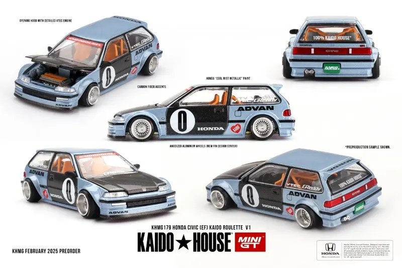 HONDA CIVIC (EF) ROULETTE V11987 1