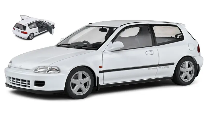 HONDA CIVIC EG6 SIR II 1991 WHITE 1