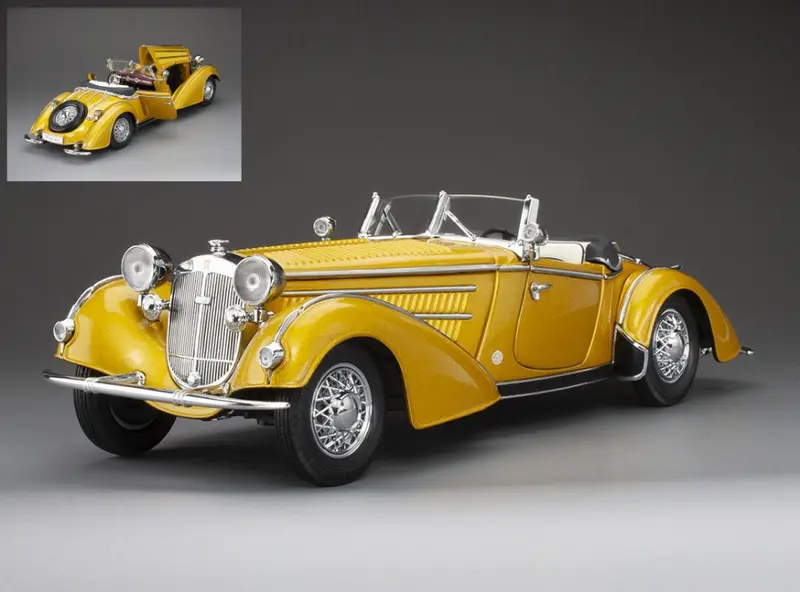 HORCH 855 SPECIAL ROADSTER 1939 GOLD 1