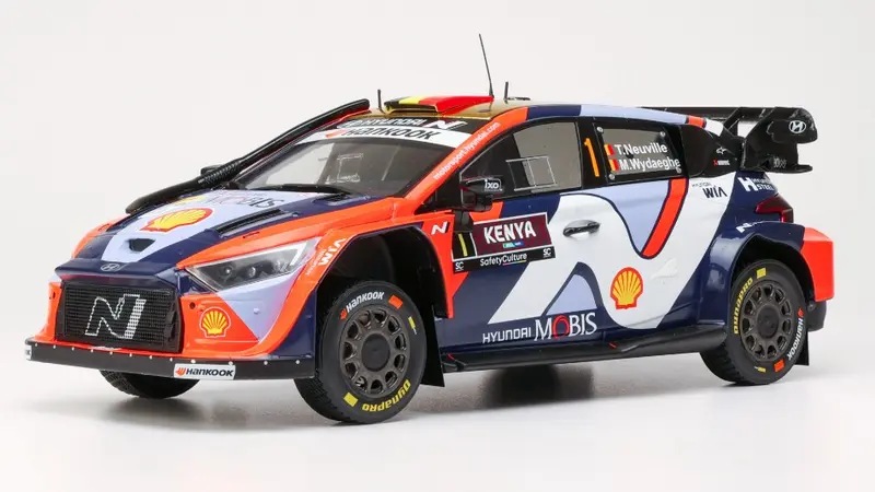 HYUNDAI i20 N N.1 RALLY1 SAFARI KENYA 2025 NEUVILLE-WYDAEGHE 1