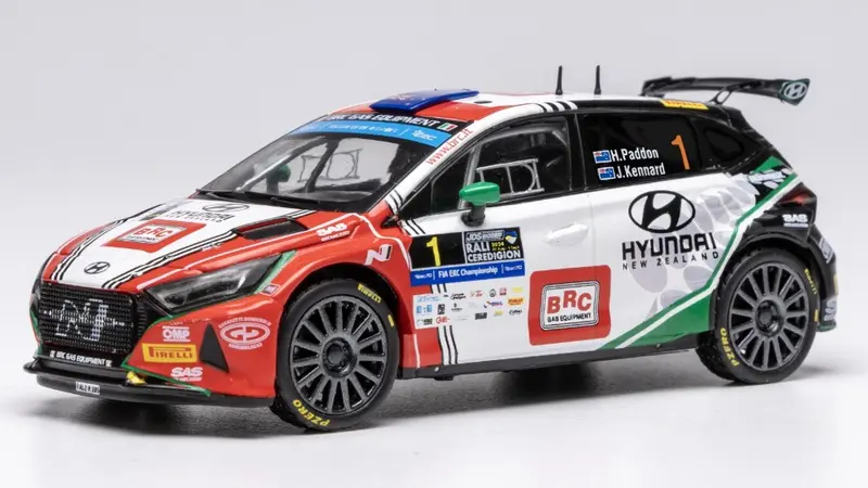 HYUNDAI i20 N N.1 RALLY2 RALI CEREDIGION 2024 PADDON-KENNARD 1