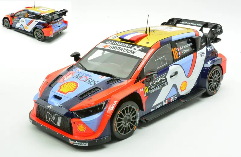HYUNDAI i20 N N.16 WRC RALLY MONTE CARLO 2025 FOURMAUX-CORIA 1