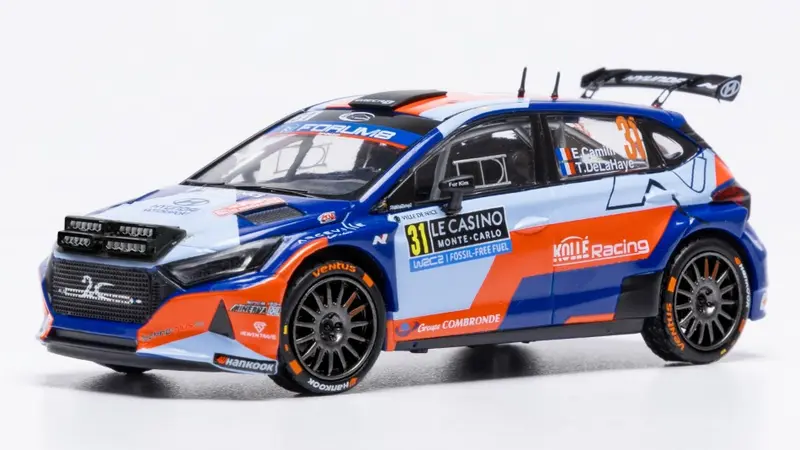 HYUNDAI i20 N N.31 RALLY2 MONTE CARLO 2025 CAMILLI-DE LA HAYE 1