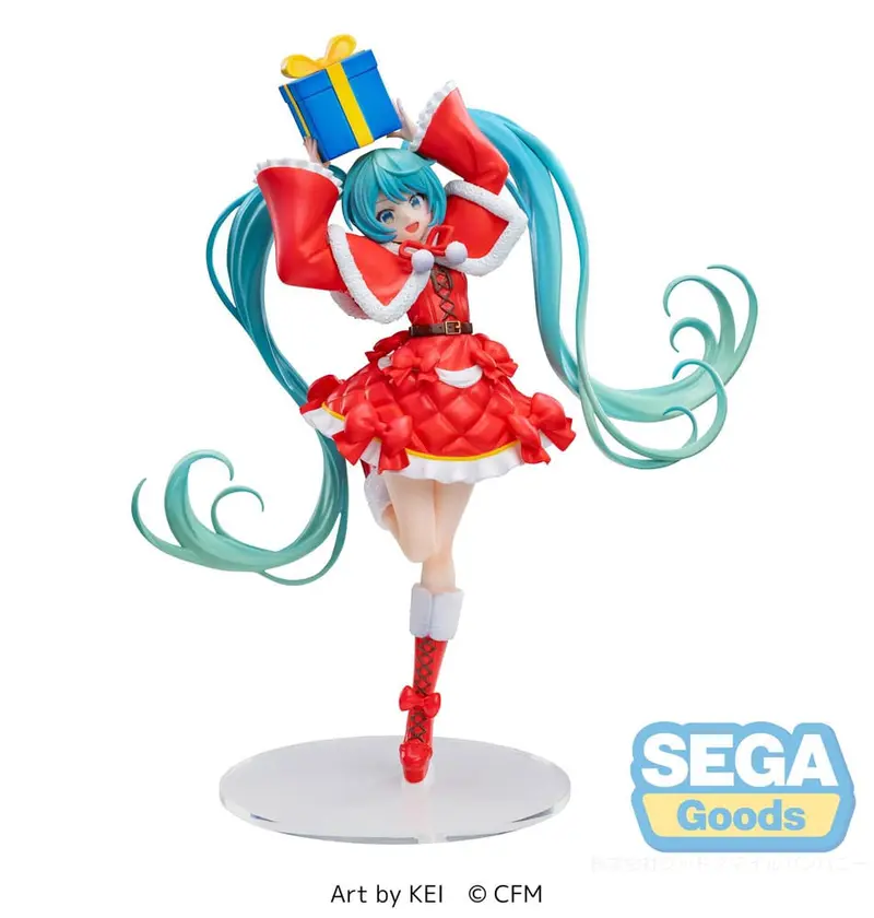 IN STOCK Hatsune Miku Series Luminasta Figure Hatsune Miku Christmas 2024 19 cm