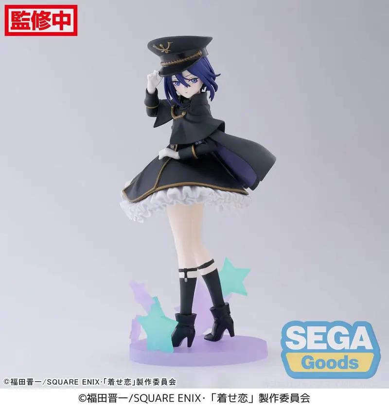 IN STOCK My Dress-Up Darling Luminasta PVC Statue Sajuna Inui Black Lily 16 cm