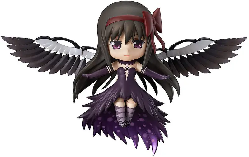 IN STOCK (Scatola Danneggiata) Puella Magi Madoka Magica The Movie Nendoroid Action Figure Devil Homura 10 cm (re-run)