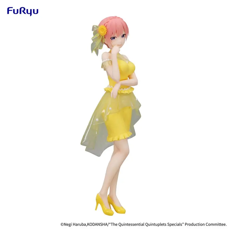 IN STOCK The Quintessential Quintuplets Trio-Try-iT PVC Statue Nakano Ichika Pastel Dress Ver. 21 cm