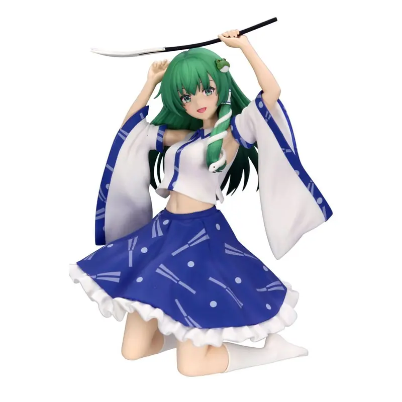 IN STOCK Touhou Project Noodle Stopper PVC Statue Sanae Kochiya 13 cm
