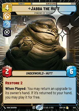 Jabba the Hutt, Eminenza Di Tatooine - Ceneri dell'Impero