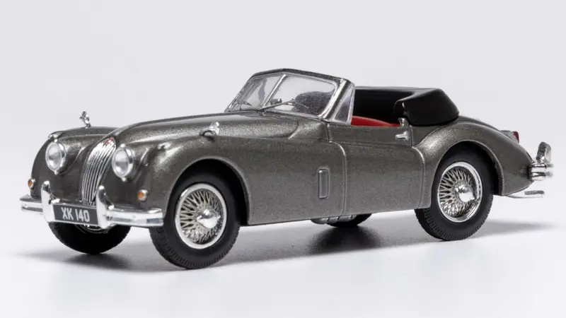 JAGUAR XK 140 CABRIOLET 1956 DARK GREY 1