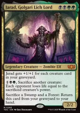 Jarad, Signore dei Lich Golgari - Commander