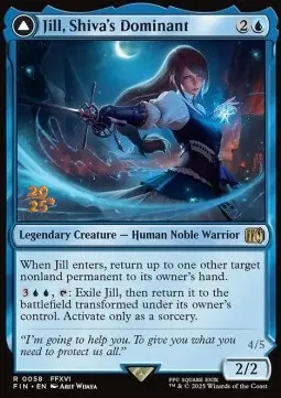 Jill, Shiva's Dominant // Shiva, Warden of Ice - FINAL FANTASY