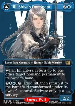 Jill, Shiva's Dominant // Shiva, Warden of Ice - FINAL FANTASY