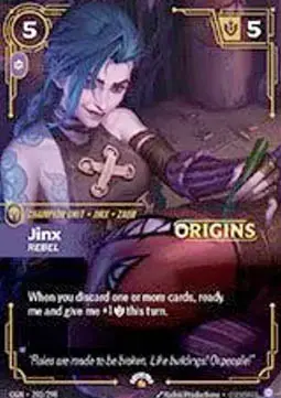 Jinx, Rebel - Origins