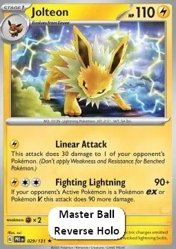 Jolteon - Prismatic Evolutions