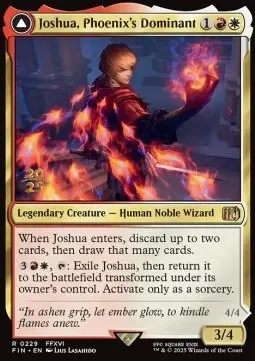 Joshua, Phoenix's Dominant // Phoenix, Warden of Fire - FINAL FANTASY
