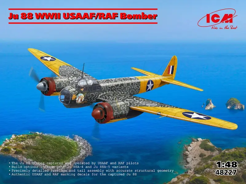 JU 88 WWII USAAF/RAF BOMBER KIT 1