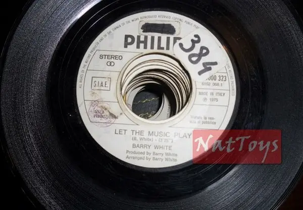 JUKE BOX 45 GIRI Barry White Let the music play/Umberto Balsamo Se... 1975 PROMO